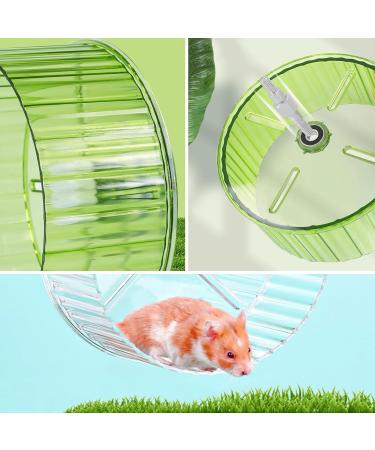 Hamster Wheel Silent Hamster Wheel Quiet Hamster Wheel Hamster Exercise Wheel Adjustable Stand Silent Hamster Wheel for Hamsters Gerbils Mice Small Animals ( 6.7 inch Transparent) 6.7 inch Transparent - Buy Online on SooperMarket.com