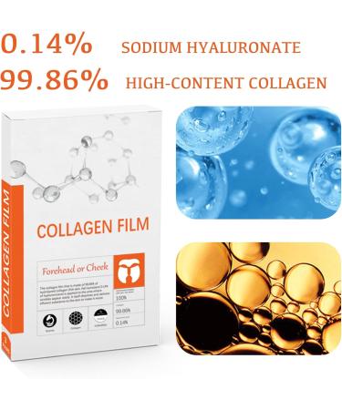 FunnAura 3Pairs Collagen Forehead Wrinkle Patches Forehead & Between Eyes Anti Wrinkle Film The Ultimate Face Treatment & Masks for Aging Skin - Buy Online on SooperMarket.com