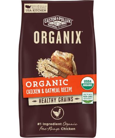 Castor & Pollux ORGANIX Organic Chicken & Oatmeal Recipe Dry Dog Food - 4 lb. Bag