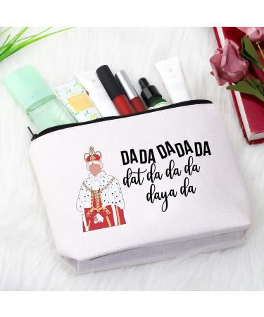 Funny Hamilton Gift: King George III Da Da Da Dat Da Makeup Bag for Hamilton Lovers - Buy Online on SooperMarket.com