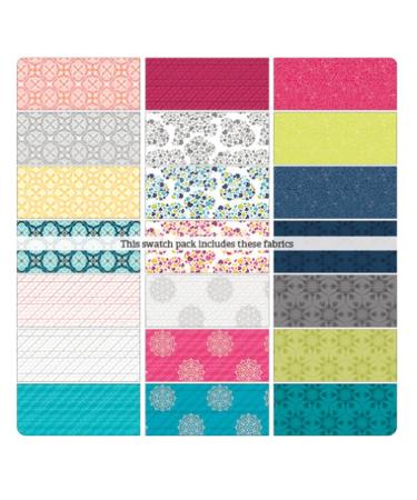 Shelley Cavanna Spring Song 10X10 Pack 42 10-inch Squares Layer Cake Benartex