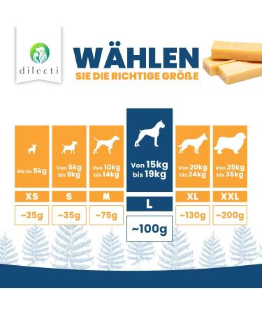 Natural Cheese Chewing Bones for Dogs - Tasty & Durable Treats (L Size 3-Pack) for Long Lasting Chewing Fun - Buy Online on SooperMarket.com