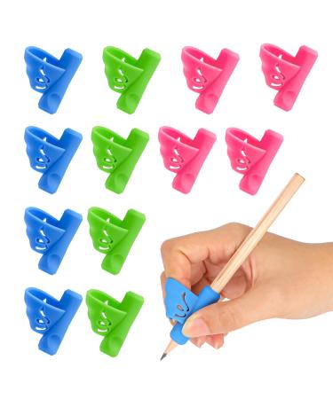 Giantree writing aid for Abbey children 12 pieces of pen holder help pencil handle scraps writing aid pencil holder grip attitude ergonomic posture correction tool for children in preschool age
