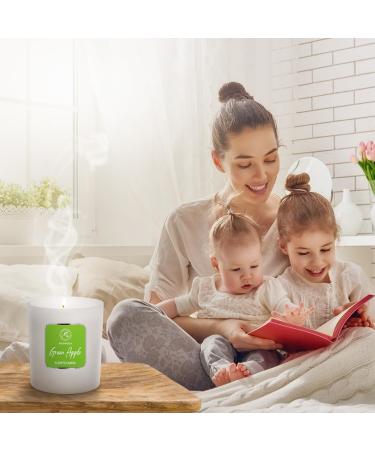 Armatics Green Apple Fragrance Candle - Natural Soy Aromatherapy Candle for Home | Perfect Gift for Mother's Day & Birthdays - Buy Online on SooperMarket.com
