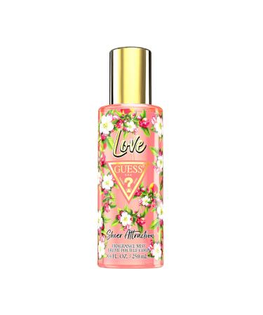 GUESS Love Sheer Attraction Fragrance Mist 8.4 Fl Oz Mango 8.4 Fl Oz (Pack of 1)