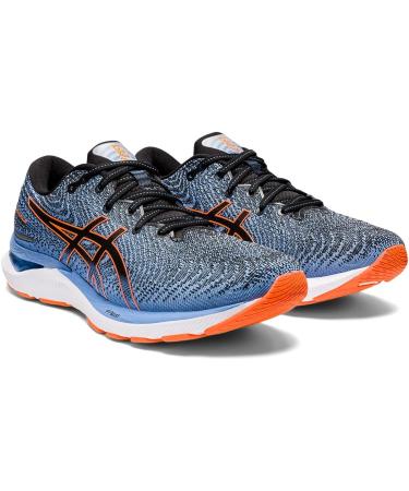 ASICS Men's Gel-Cumulus 24 Running Shoes 10 Black/Shocking Orange - Premium Performance Footwear - Buy Online on SooperMarket.com