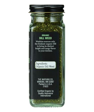 Watkins Organic Dill Weed 0.78 oz (Pack of 3) - Premium Quality Spice Blend - Buy Online on SooperMarket.com