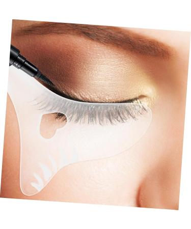 Mikinona Eyeliner Stamp Multi-functional Applicator Stencil Eyeliner Multifunctional Tool Lash Makeup Silicone Assistant 12.00X6.00X0.50CM As Shown - Buy Online on SooperMarket.com