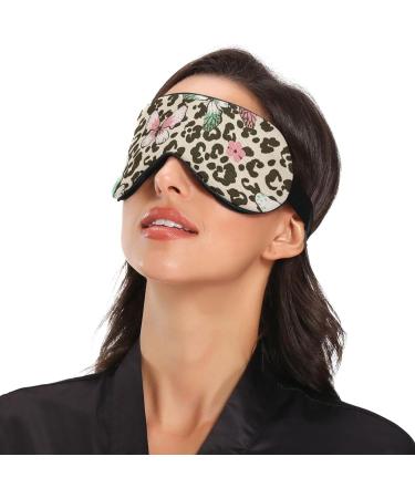 Haskirky Light Blocking Eye Mask - Adjustable for Men and Women - Ideal for Travel, Yoga, Meditation - Butterfly Pattern - Buy Online on SooperMarket.com