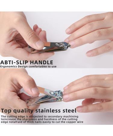 RedFlow 8-in-1 Manicure Set - Professional Nail Clippers & Tools Kit (Rose Gold) - Buy Online on SooperMarket.com