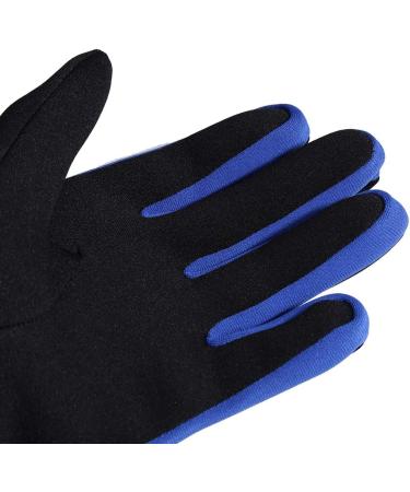 M-Black Blue Neoprene Diving Gloves for Water Sports - Ideal for Sailing and Paddling - Buy Online on SooperMarket.com