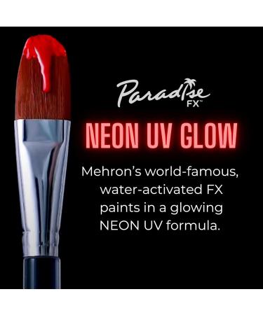 Mehron Paradise AQ Face & Body Color (40g) - Black Light Reactive Makeup for Face Body & Hair - Vulcan - Buy Online on SooperMarket.com