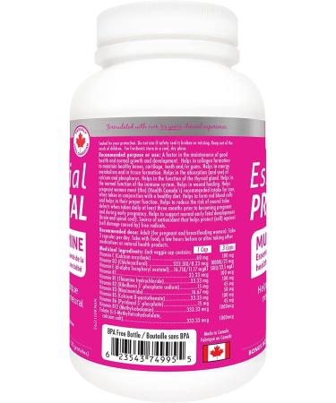 Prenatal Multi 150vcaps Essential nutrients for mom's Health and baby's development Made in Canada (120+30 Free) - Buy Online on SooperMarket.com