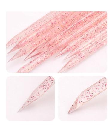 200 PCS Pink Nail Stick Cuticle Pusher & Manicure Pedicure Sticks for Fingernail Care - Buy Online on SooperMarket.com