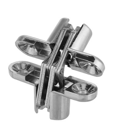 Buy Invisibly Hidden Cross-Covered Sensory Necklace - White Hinges Cabinet Fittings & Toddler Bite Ring Pearl Door Hinge | Silver XS (S) - International Shipping Available - Buy Online on SooperMarket.com