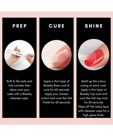Bluesky Gel Nail Polish Cinnamon Roll BP27 Dark Pink Long Lasting Chip Resistant 10 ml (Requires Drying Under UV LED Lamp) Dark Pink 10 ml (Pack of 1) - Buy Online on SooperMarket.com