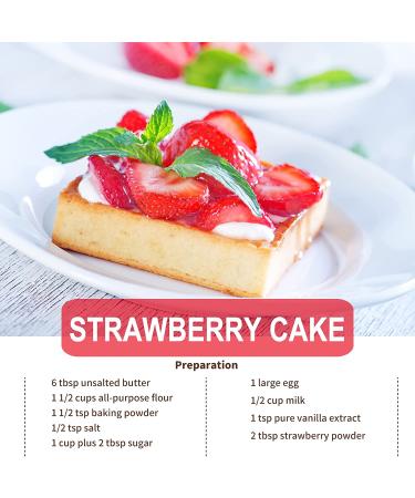 Organic Strawberry Powder - 5.3oz (150g) Freeze Dried Fruit Powder - Buy Online on SooperMarket.com