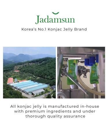 Jadamsun Body Loves Konjac Jelly (Apple  10pc) - Korean Low Calorie Healthy Fruit Smoothie. Sugar Free Asian Snack for Diet. - Buy Online on SooperMarket.com