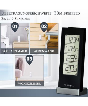 Buy Technotrade Technoline WS 9767 Temperature Station | International Shipping Available - Buy Online on SooperMarket.com