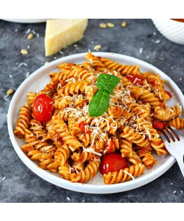 Valnerina Tartufi Italian Pesto Rosso Sauce with Summer Black Truffle - 180g Jar | Pasta Seasoning Sugo | Gastronomic Specialty - Buy Online on SooperMarket.com