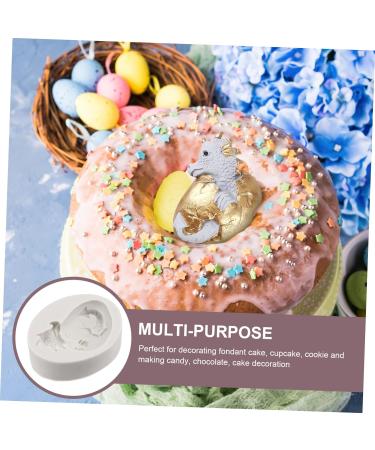 Tofficu 3pcs Easter Baking Mold Chocolate Mould Silicone Candle Mold Candle Molds Easter Jelly Easter Egg Mold Silicone Molds Easter Dessert Clay Molds Easter Snack White Decorations Cake - Buy Online on SooperMarket.com