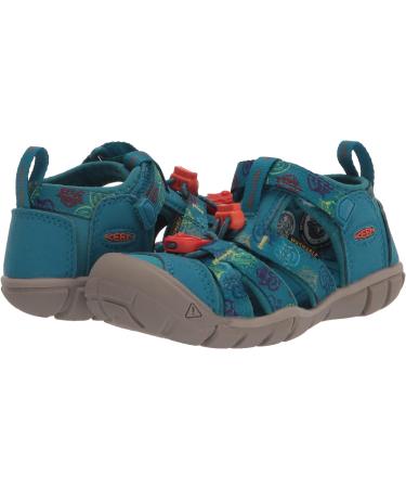 KEEN Unisex Kid's Seacamp 2 CNX Sandal - Smokey Bear Fjord Blue | Size 4 UK Child - Buy Online on SooperMarket.com