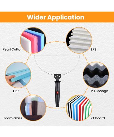 3-IN-1 Hot Wire Foam Cutter 8Pcs Electric Styrofoam Cutting Tools Kit 18W Polystyrene Cutter Styrofoam Cutting Pen with Adaptor for Foam Carving& Cutting DIY Crafts Best Halloween Christmas Gifts Z15 - Buy Online on SooperMarket.com