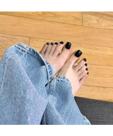 Black Nail Polish Nail Varnish Quick Dry Long Lasting Nail Polish Water Based Formula Non-toxic No Need Baking Nail Varnish for Women Girls DIY Nail Art Manicure at Home - Buy Online on SooperMarket.com