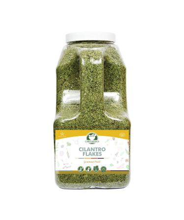 Cilantro Flakes - Restaurant Quality - 1 Pound Giant Jar - Bulk Spices