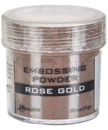 Ranger Rose Gold Metallic Embossing Powder multicolored