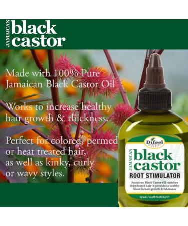 Difeel Jamaican Black Castor Root Stimulator 2.5 oz - Superior Growth Formula - Buy Online on SooperMarket.com