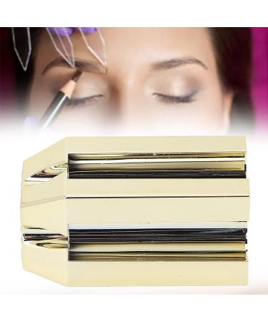 4 in 1 Eyebrow Pencil Sharpener Duckbill Shape Sharpener Cosmetic Makeup Pencil Sharpener Universal Sharpener for All Wooden and Plastic Pencil Sizes Essential Tool for Girls Makeup Gold - Buy Online on SooperMarket.com