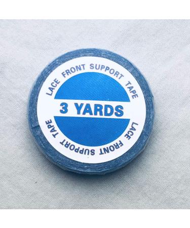 ShowJarlly Double Sided Adhesive Blue Lace Front Wig Tape Roll - 0.8 CM * 3 Yards - Buy Online on SooperMarket.com