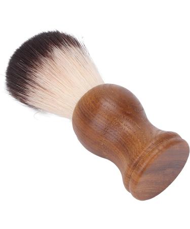 Professional Shaving Brush with Wooden Handle - Perfect for Home Hair Salons & Men s Grooming - Buy Online on SooperMarket.com