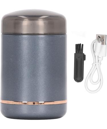 Mini Beard Trimmers Mini Pocket Beard Trimmer 6000RPM 3W LED Indicator ABS Aluminum Alloy for Travel (Grey Black) - Buy Online on SooperMarket.com