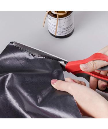 Mr. Pen Pinking Shears - Zig Zag Scissors for Fabric, Decorative Edge Sewing Scissors with Designs - Buy Online on SooperMarket.com