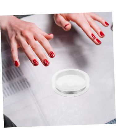 Healeved Manicure Supplies Nail Art Decoration Copper Wire Copper Wire for Jewelry Making Copper Beading Wire Diy Jewelry Wire Beading Wire for Jewelry Nail Art Decoration Line Gold Thread Silver medium - Buy Online on SooperMarket.com