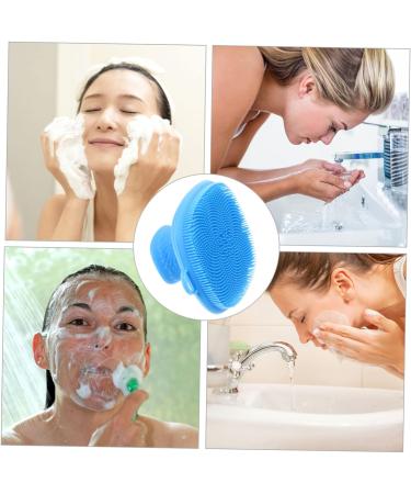 FRCOLOR Pack of 3 Cleaning Brush Face Massage Brush Silicone Face Washer Face Cleansing Brush Silicone Face Brush Skin Care Brush Super Soft Wash Basin - Buy Online on SooperMarket.com