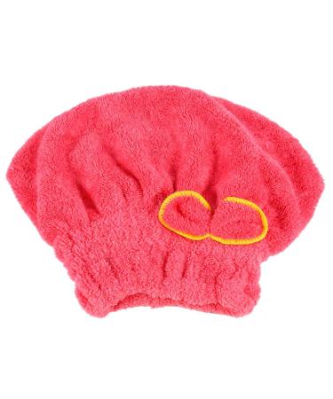 Microfiber Hair Towel Turban for Women - Instant Drying Super Absorbent & Rapidly Drying Red Hair Wrap - Buy Online on SooperMarket.com