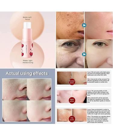 PICKX Magic Pore Eraser wasserdichte Gesichtsgrundierung Stick-Gesichtsgrundierung matte Grundierung Make-up Fuzzy Stick unsichtbare Pore Primer Stick Pore Eraser Stick (1PC) - Buy Online on SooperMarket.com