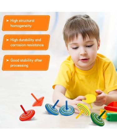 30 Colorful Wooden Circle Toys for Kids | Party Bag Fillers & Birthday Gifts - Buy Online on SooperMarket.com