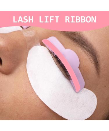 Amaxiu 30Pcs Lash Lift Ribbon Reusable Lash Lift Pads Silicone Rods Lash Lift Shields Lash Lift Rods Ribbon Kit Eyelash Lifting Compensator Silicone Perm Ribbon Makeup Beauty Tools(Pink) - Buy Online on SooperMarket.com
