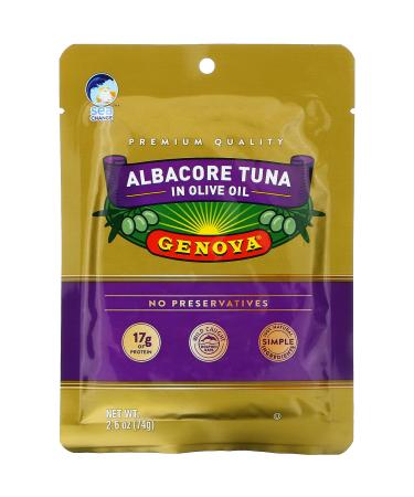 Genova Albacore Tuna In Olive Oil 2.6 oz (74 g)