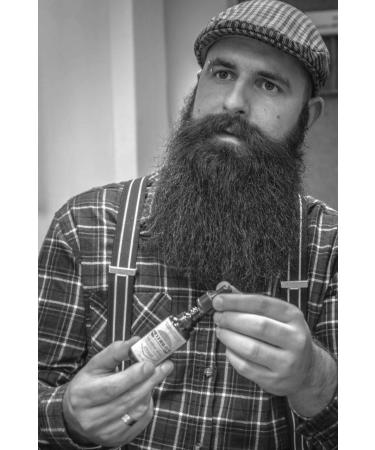 Wild Growth Beard Care - Natural Vegan Beard Oil with Argan Oil & Wood Fragrance | 30 ml - Buy Online on SooperMarket.com