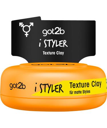 GOT2B ISTYLER Texture Clay Halt 4 (75 ml) - Men's Hair Cream for Cool Matt Effect & Textured Style - Buy Now! - Buy Online on SooperMarket.com