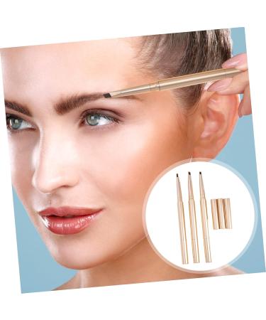 Healeved 3pcs Eyebrow Pencil Eyebrow Pencil Waterproof Brown Eyebrow Pencils Brow Pencil Black Abs - Buy Online on SooperMarket.com