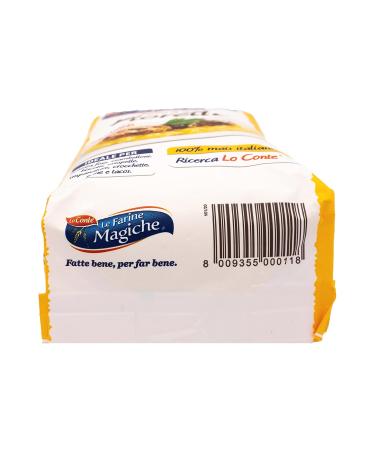 Lo Conte Le Farine Magiche Corn Flour - Farina Di Mais Fioretto for Polenta 1kg | Buy Internationally - Buy Online on SooperMarket.com