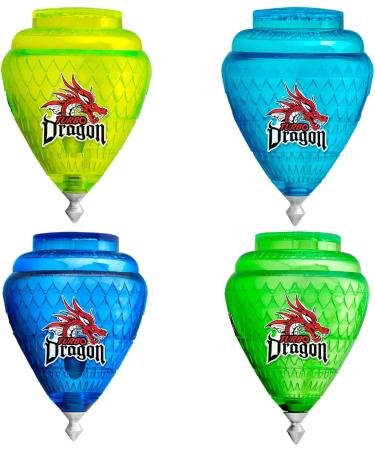 Buy TROMPOS COMETA Turbo Dragon Spinning Top | International Shipping | Random Color | Rotating Tip - Buy Online on SooperMarket.com