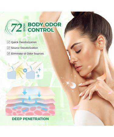 Whole Body Deodorant for Women Luxsea Aluminum Free Deodorant Lotion for Men Armpit Deodorant Cream for 72 Hour Odor Control Refreshing Mint Deodorant Antiperspirant Clear Gel Baking Soda Free - Buy Online on SooperMarket.com