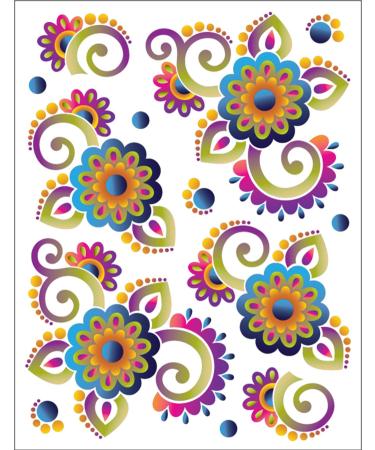 Urban Elementz Tattoo Elementz Indigo Printed on Clear